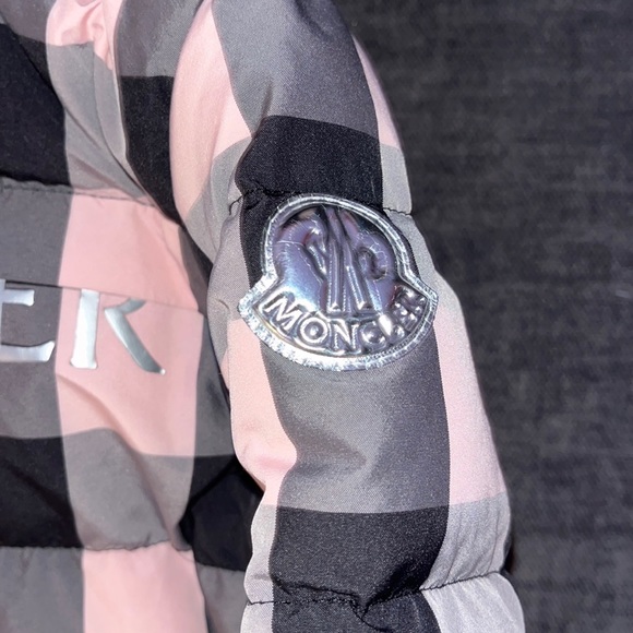 Moncler Avila Jacket - Toddler Size 3 - Pink & Black - Picture 3 of 9